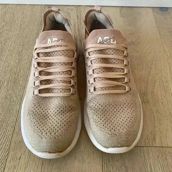 apl techloom breeze womens tan sparkle Size 8 - Picture 2 of 8